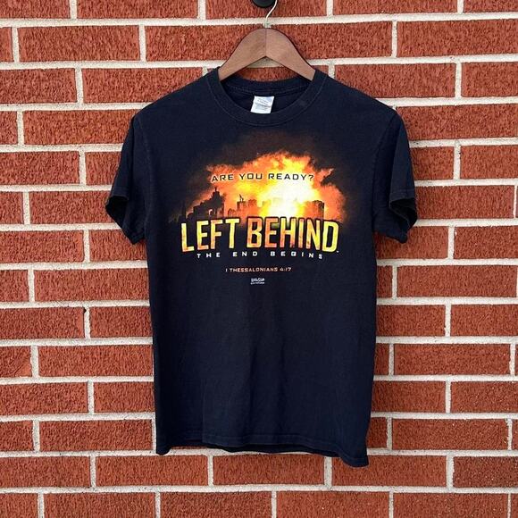 Kerusso left behind the end begins christian movie promo jesus shirt - Picture 1 of 5